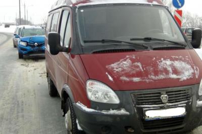 На Солотчинском шоссе иномарка «догнала» «Газель»