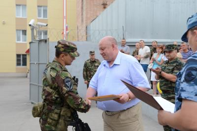 Бойцы рязанского СОБРА вернулись с Северного Кавказа