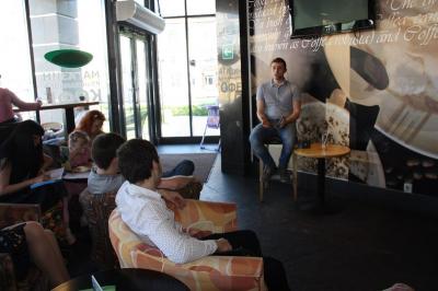 Первый мастер-класс, предваряющий фестиваль «Энергия бизнеса», научил настойчивости