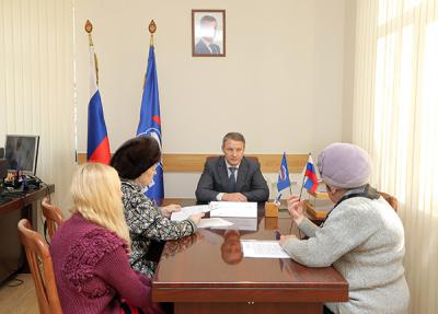 Аркадий Фомин принял рязанцев лично