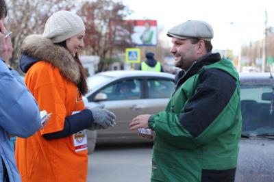 Рязанских автолюбителей поощрили пряником 