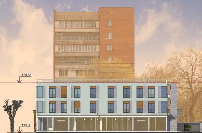 На углу улиц Свободы и Горького в Рязани вместо офисного здания построят жилой дом