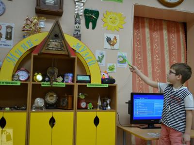 В детсаду Мурмино открылся музей часов