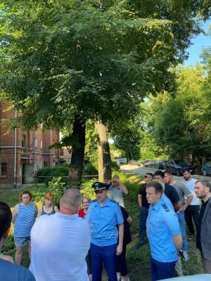 Прокуратура проверила процесс восстановления дома на улице Октябрьской в Рязани