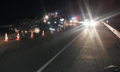 Три человека погибли при лобовом столкновении автомобилей в Михайловском районе