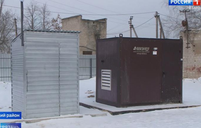 В Заборье под Рязанью смонтировали новый водозаборный узел