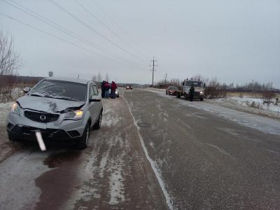 В Касимовском районе SsangYong сбил 19-летнюю девушку