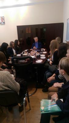 Николай Булаев встретился с победителями межвузовского конкурса научно-практических работ