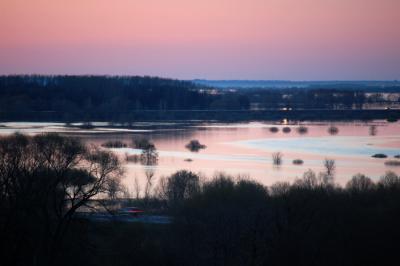 Ока в районе Рязани поднялась ещё на семь сантиметров