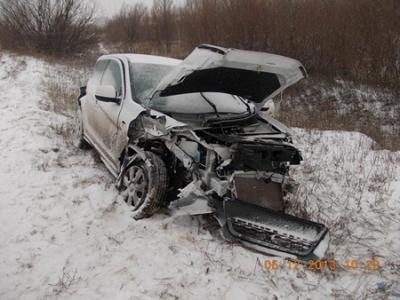 На трассе Рязань – Спасск автоледи на Mitsubishi протаранила «Газель»