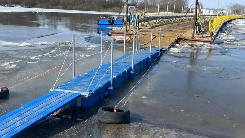 Фото: канал «Наплавные мосты Спасского района»