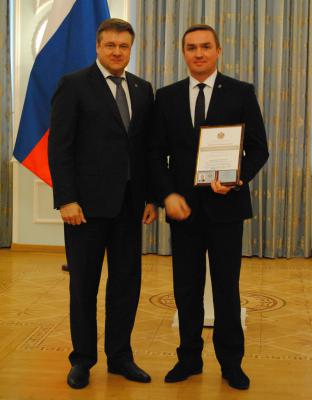 Николай Любимов и Михаил Панфилов