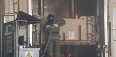 В Рязани на улице Станкозаводской ликвидировали возгорание