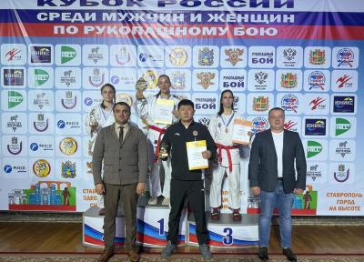 Рязанские рукопашницы отличились на российских соревнованиях в Ставрополе