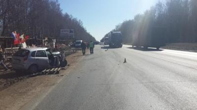 В ДТП на трассе М5 погибла женщина и пострадал сотрудник Рязаньавтодора