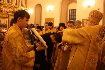 Рязанский митрополит совершил хиротесию