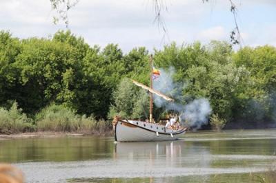 Рязанцы побывали на ладье XVII века