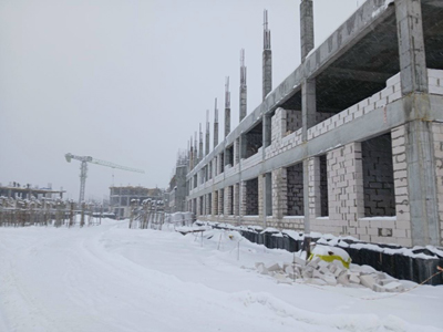 В Рязани начали возводить 3-й этаж учебного корпуса школы для одарённых детей