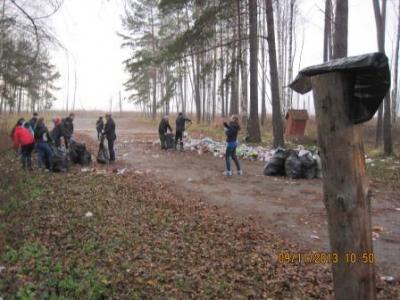 Пляж озера Уржинское стал чище