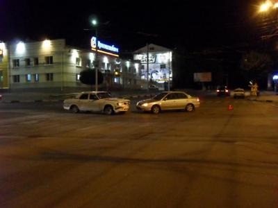 В Рязани Kia Spectra не уступила дорогу «Волге»