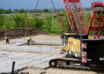 Под Рязанью активно ведутся работы по возведению моста-дублёра через Оку