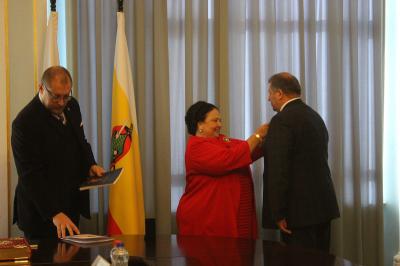 Игорь Греков и Сергей Филимонов удостоены наград Императорского дома