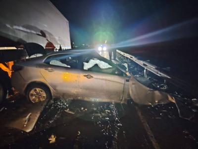 В Сасовском районе погибли водитель и пассажир Kia Rio, столкнувшейся с грузовиком