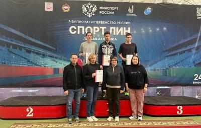 Рязанский бегун завоевал две медали чемпионата России