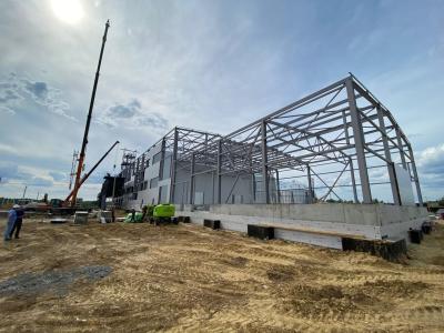 Близ Кораблино продолжают строить селекционно-семеноводческий центр