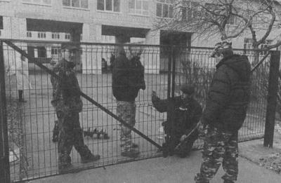 Чучковскую школу огородили