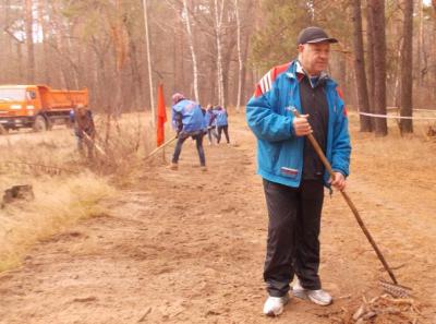 Лыжную трассу в Солотче привели в божеский вид