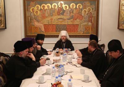 В Рязанском епархиальном управлении обсудили вопросы взаимодействия с Вооружёнными Силами