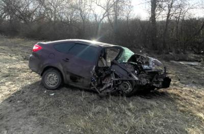 Появились фото с места трагического ДТП в Сасовском районе