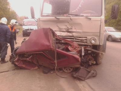 В ДТП на участке М5 в черте Рязани погибли два человека