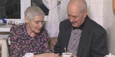 Александр Филиппович Клишин с супругой