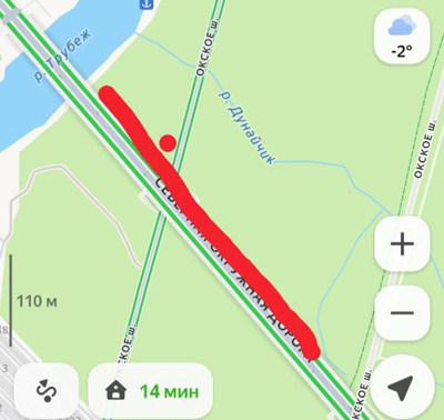 Рязанцев предупредили об опасных ямах на Северной окружной дороге