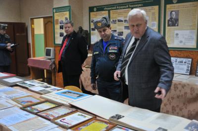 Рязанский аграрный техникум и ГУ МЧС продолжают сотрудничать в рамках социального партнёрства