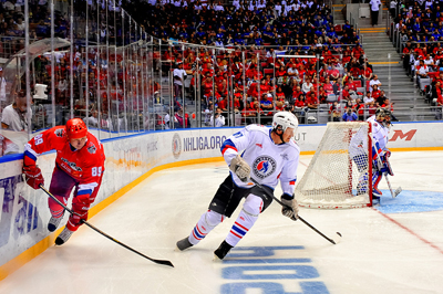 Капитан рязанского «Автоимпорта» сразился в хоккей с Владимиром Путиным