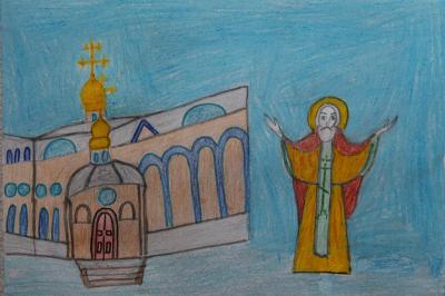 Маленькие рязанцы формируют детский альбом «По стопам Сергия Радонежского»