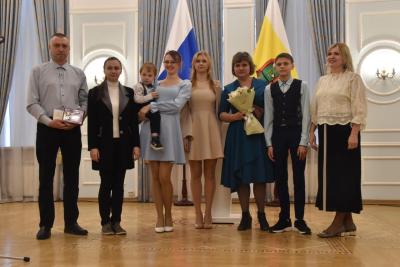 Рязанский энергетик получил губернаторскую награду за достойное воспитание детей
