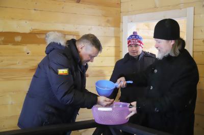 Николай Любимов встретился с митрополитом Марком в монастыре под Рязанью