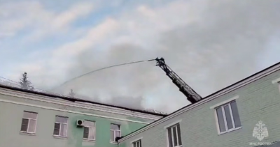 Пожар в больнице в Рязанской области полностью ликвидирован