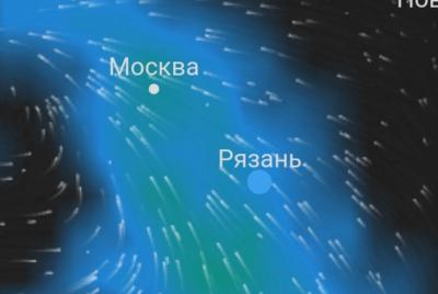 На Рязань стремительно движется североатлантический циклон