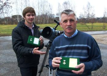 Рязанский школьник удостоен знака отличия «Национального достояния России» за раскрытие возможностей использования серебристых облаков