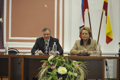 Валентина Матвиенко встретилась со студентами Рязанского государственного университета