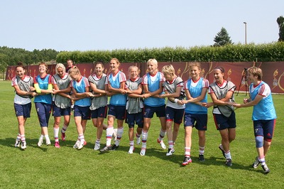 Сборная России на тренировке