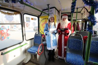 Организация движения транспорта в Рязани в новогоднюю ночь