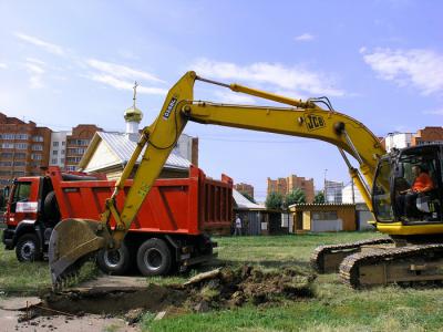 В Рязани началось строительство каменного храма Сретения Господня 