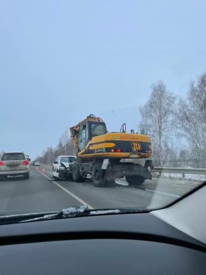 Опубликовано видео с места смертельного ДТП в Рязанском районе