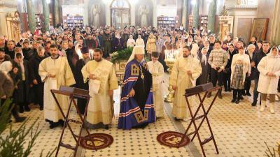 В кафедральном соборе Рязани встретили Рождество